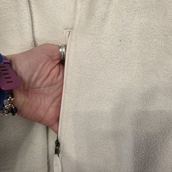 Patagonia Synchilla fleece jacket White - Picture 4 of 4